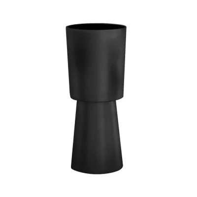 Adriani & Rossi Vaso Giravolta - B in ceramica smaltata