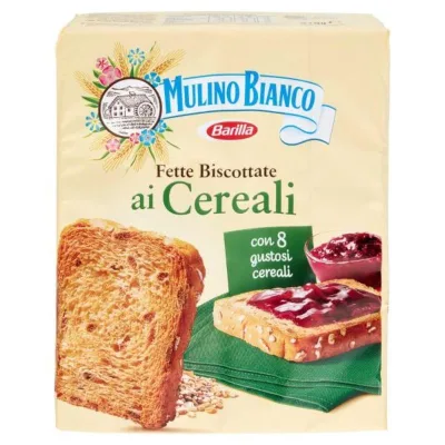 Fette biscottate ai cereali 315g Mulino Bianco