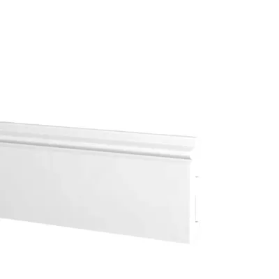 Battiscopa duropolimero ducale bianco 2000x80x13mm