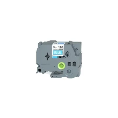 NASTRO ETICHETTE COMPATIBILE LAMINATO BROTHER TZE555 TZE-555 Larghezza 24 mm x 8 metri