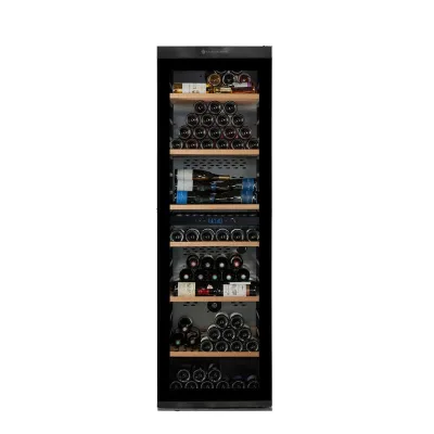 Climadiff Cantina vino a libera installazione MILLESIME240DB finitura nero da 60 cm