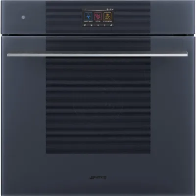 PRONTA CONSEGNA - Smeg S Forno combinato vapore e microonde Galileo Omnichef SO6104APG finitura Neptune Grey da 60 cm