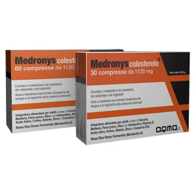 Medronys Colesterolo Integratore Alimentare 30 Compresse