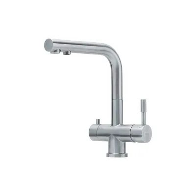PRONTA CONSEGNA - Franke: Miscelatore a tripla via bicomando Atlas Clear 120.0179.978 finitura inox satinato