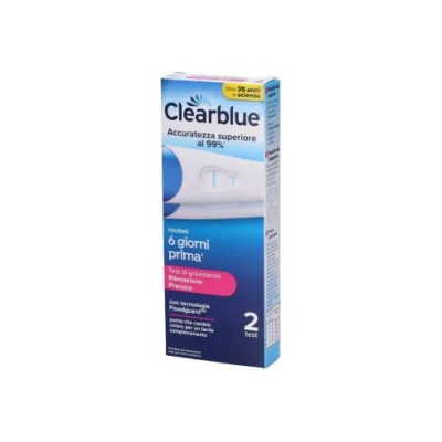 CLEARBLUE TEST GRAVIDANZA VISUALE PRECOCE 2PZ