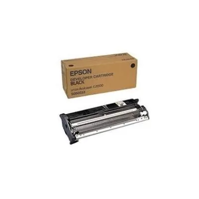 Toner ORIGINALE EPSON ACULASER C1000 C2000 NERO S050033 C13S050033