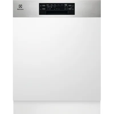 Electrolux Lavastoviglie integrata parziale AirDry KEAC7200IX con cruscotto inox da 60 cm