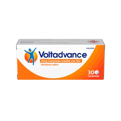 VOLTADVANCE 30 COMPRESSE RIVESTITE 25MG