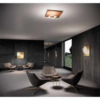 Minitallux Plafoniera a LED Petra 66 in diverse finiture by Icone Luce