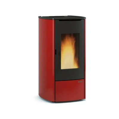 Extraflame Termostufa a pellet ventilata MARINA IDRO H11 1292801 finitura bordeaux