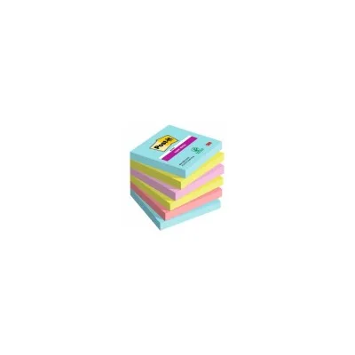 POST-IT SUPER STICKY CF6 SK 76X76MM 6X90FF COSMIC 654-6SS-COS