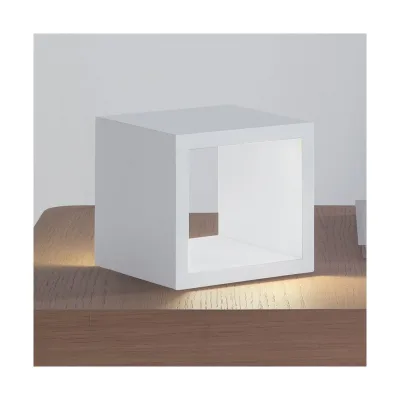 Minitallux Lampada da tavolo a LED Cubò1.5LP in diverse finiture by Icone Luce