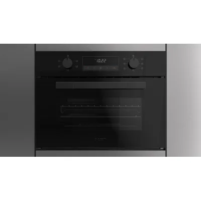 Fulgor Forno multifunzione FUTO 7509 MT GBK finitura vetro nero da 75 cm