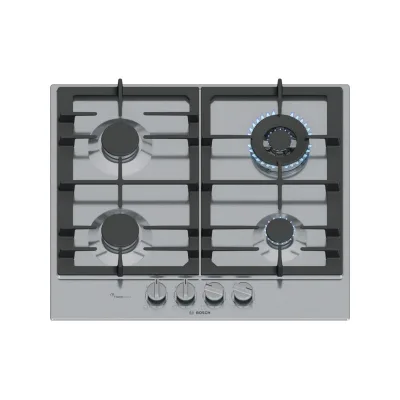 PRONTA CONSEGNA - Bosch Piano cottura a gas PCH6A5I95 finitura acciaio inox da 60 cm - Serie 6
