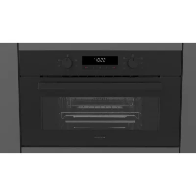 Fulgor Forno compatto a vapore FUSO 7505 MT MBK finitura nero opaco da 75 cm