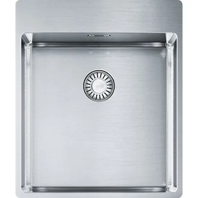Franke Lavello una vasca Franke Box Incasso Semifilo/Filotop BXX 210-40 TL 127.0369.288 finitura inox satinato da 43x51 cm