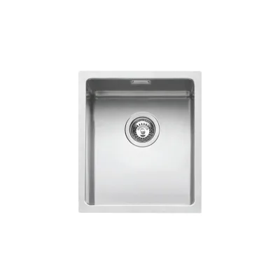 PRONTA CONSEGNA - Barazza Lavello una vasca QUADRA R15 1x3440I finitura inox satinato da 34x40 cm - IN PROMOZIONE FINO AL 5/09