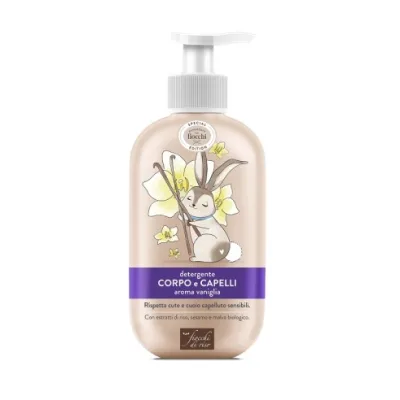 FIOCCHI DI RISO DETERGENTE CORPO E CAPELLI VANIGLIA 400ML
