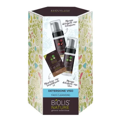 BIOLIS Cofanetto Detergenza Viso Confezione Regalo Naturale