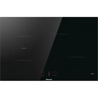 PRONTA CONSEGNA - Hisense Piano cottura a induzione HI842SC in vetroceramica nero da 80 cm