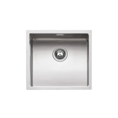 PRONTA CONSEGNA - Barazza Lavello una vasca QUADRA R15 1x4540I finitura inox satinato da 45x40 cm - IN PROMOZIONE FINO AL 5/09