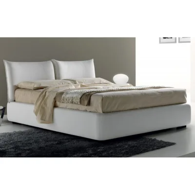 Samoa Letto singolo ZEN imbottito con o senza contenitore da 110x215/225 cm