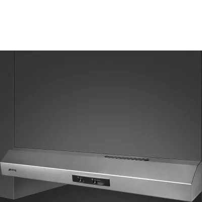 PRONTA CONSEGNA - Smeg Cappa aspirante semi-integrata KTE90E2 finitura acciaio inox da 90 cm