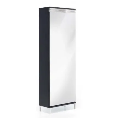 Maconi Scarpiera Family 845 in legno con specchio da 39 paia serie Shoe Holder collection