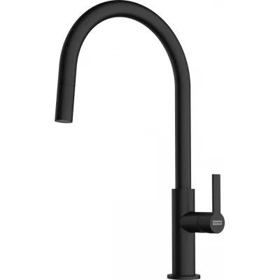 Franke: Miscelatore monocomando Maris Slim J Doccia 115.0728.389 finitura black matt