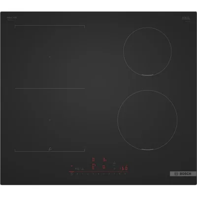 Bosch Piano cottura a induzione PVS61AHC1E finitura nero opaco da 60 cm