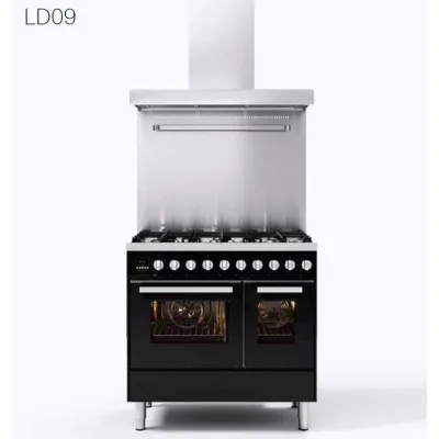 Ilve Cucina LD09 Pro Line LD09FWM3 piano cottura 6 fuochi con fry top da 90 cm - IN PROMOZIONE FINO AL 6/07