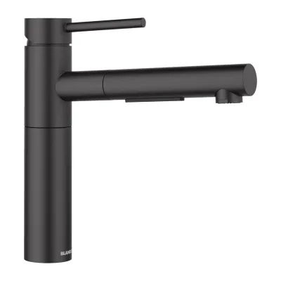 Blanco Miscelatore monocomando con doccetta estraibile ALTA-S II 1527545 finitura nero