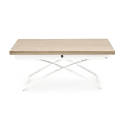 Connubia Tavolo trasformabile Magic-J CB5041-A con struttura in metallo e piano in nobilitato da 115x75(150) cm - IN PROMOZIONE FINO ALL' 11/07