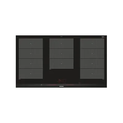 Siemens Piano cottura a induzione EX975LXC1E in vetroceramica nero da 90 cm