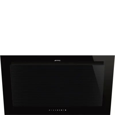 Smeg S Cappa aspirante a parete KV194B3 finitura vetro nero da 90 cm - IN PROMOZIONE FINO AL 6/07