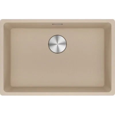 Franke: Lavello una vasca Vasche Sottotop Maris MRG 110-62 125.0686.730 finitura fragranite avena da 65.3x43.3 cm