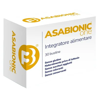 Asabionic one 30 bustine 4,27 g senza glutine naturalmente privo di lattosio
