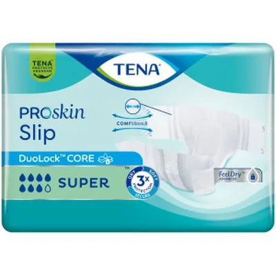 Pannolino a mutandina tena proskin slip super l 10 pezzi