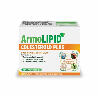 ArmoLIPID Colesesterolo Plus Colesterolo e Trigliceridi 30 Compresse