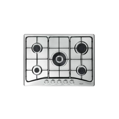 De Longhi Piano cottura a gas DFI 57 ASV in acciaio inox da 68 cm