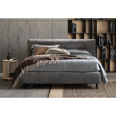 Samoa Letto una piazza e mezza CUT FILO imbottito con o senza contenitore da 152x205/215 cm - IN PROMOZIONE FINO AL 6/07