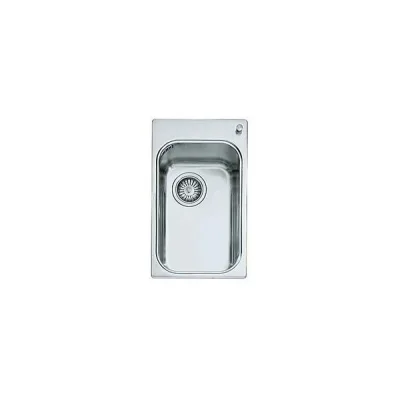 Alpes Vasca semifilo VF 531-S in acciaio inox da 31x51 cm