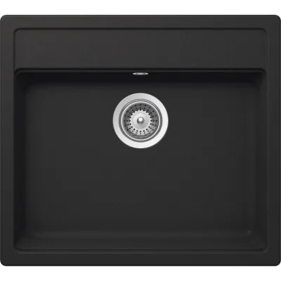 Schock Lavello una vasca NEMO N100 NEMN100051 finitura antracite da 57x51 cm