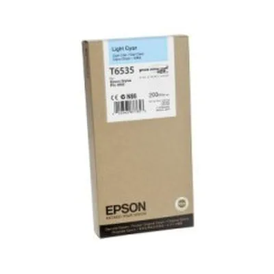 CARTUCCIA ORIGINALE EPSON C13T653500 T6535 CIANO CHIARO STYLUS PRO 4900 SPECTRO PROOFER UV M1