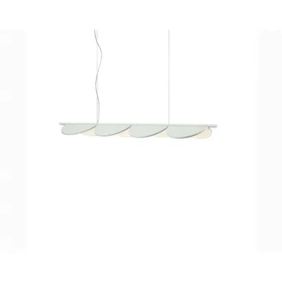 Flos Lampada a sospensione a luce diffusa Almendra Linear Suspension 4 in diverse finiture