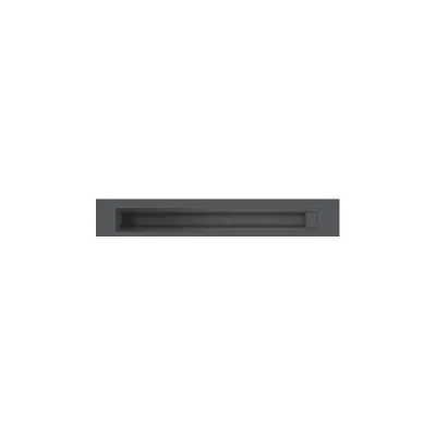 Barazza Canale attrezzato 1CI187N in acciaio inox nero opaco da 180 cm
