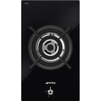 Smeg S Piano cottura a gas PV331CN in vetroceramica nero da 30 cm - IN PROMOZIONE FINO AL 6/07