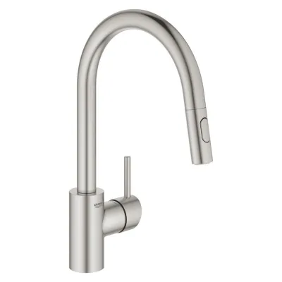 Grohe Miscelatore monocomando Concetto 31483DC2 finitura super steeel