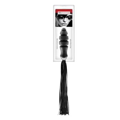 Frustino sexy con ogiva XXL anale progressiva flogger nero Fetish bondage nero
