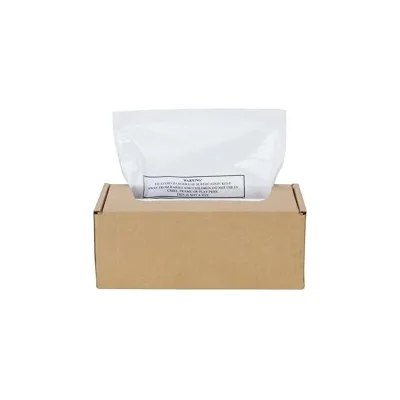 Confezione da 50 sacchetti per rifiuti Fellowes per Trituratori/DistruggiDocumenti 75-85litri - 36056